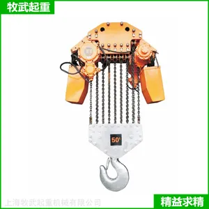 50吨防爆电动葫芦 气体防爆环链电动葫芦 防爆等级Exd II CT4 Gb