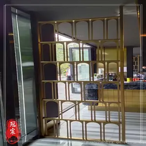 订做酒店不规格产品 深圳不锈钢酒店制品厂 不锈钢屏风五金加工厂