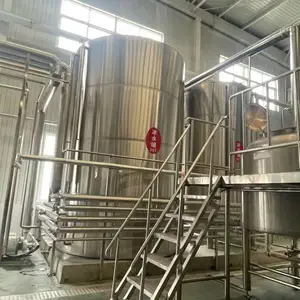 15吨生产线精酿啤酒设备生产厂家 河南啤酒厂啤酒设备