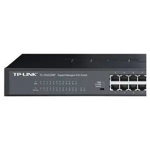 TP-LINK TL-SG2226P 24口全千兆标准POE供电网管交换机 功率225W