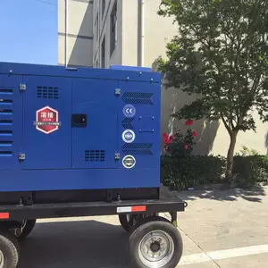 引水渡槽焊接加固500A柴油发电电焊机大泽动力