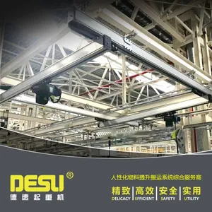 供应框架式KBK铝合金轨道 轻小型起重设备轨道 铝制组合梁起重机