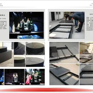 手摇架,铝合金合唱台,金子顶