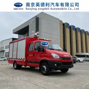 依维柯燃气抢险车 双排六座电力工程供水抢修车