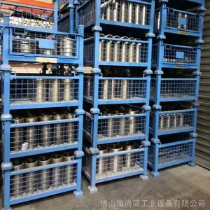 铁笼 铁网笼 网格笼 网格料箱 储物铁箱 铁笼子定制