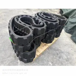 3吨-5吨履带式蜘蛛吊底盘履带总成 小型起重机橡胶履带 蜘蛛吊配件