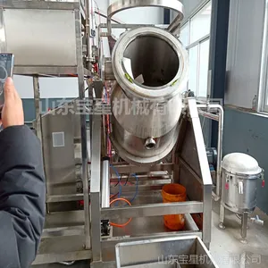 果蔬脆片生产线 真空油炸干燥机 果蔬油炸流水线