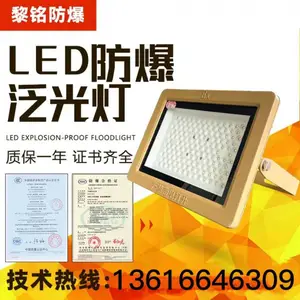 免维护LED防爆泛光灯加油站化工厂车间50W-200W隔爆型防爆灯直销