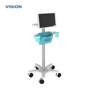 平板五轮推车 VISION VT-06|铝合金台面易推静音轮仪器设备推车