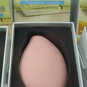 暖手暖脚宝移动电源鹅卵石卡通熊移动电源定制批发