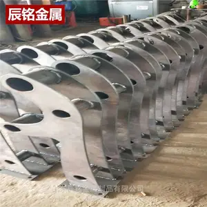 厂家定制 锌钢桥梁护栏 防撞隔离河道护栏 复合管桥梁景观护栏