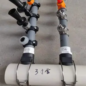 免切管快速接头双夹扣喷淋管全新快拆接头主管分支管接头快速接头厂家