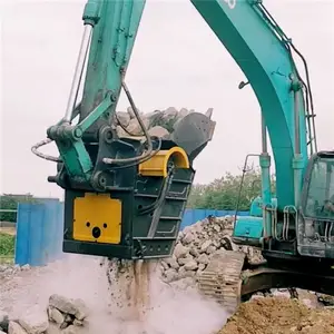 甘肃酒泉小松220 挖掘机建筑垃圾粉碎定制
