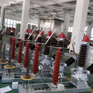 陕西长开GW13-72.5/630A变压器中性点隔离开关126KV中性点隔离开关