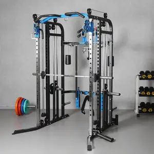 KYLINSPORT小飞鸟划船深蹲卧推架龙门引体向上架多功能综合训练器