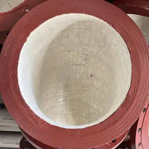 岳昌耐磨管道 陶瓷贴片 耐磨弯头 矿山专用复合耐磨管