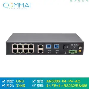 烽火AN5006-04-P4-DC 交换机 电力工业级ONU光网络单元直流双PON口