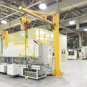 270°旋转立柱式悬臂吊起重机 工程用小型悬臂吊 轨道式旋臂起重机