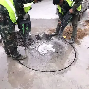 手扶式路面圆形切割机 下水道井盖切割机 优选森泰机械