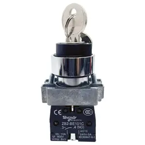 ʩ�͵�ѡ�񿪹�XB2-BJ21C ��ť����2/3���Ը�λ������ ������