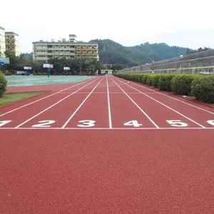 北京200米塑胶跑道施工13mm混合型塑胶跑道环保EPDM自结纹操场全国施工厂家直销