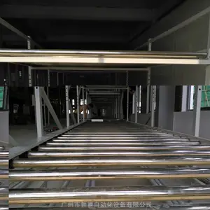 无动力滚筒 输送滚筒 滚筒梯 辊道机 50滚筒 宽度1500