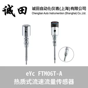 台湾eYc 热质式/工业流量计抗污耐酸碱/风速计 风量计 FTM06T-A