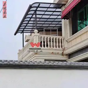 定制铝合金雨棚 停车棚 露台棚 窗棚 门口遮阳雨搭安装