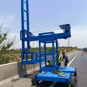 手推台车桥梁外侧施工台车防撞墙模板台车落水管台车