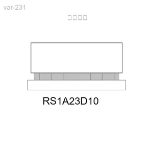 超荣 RS1A23D10 固态继电器 220VAC 5A现货供应快速发货