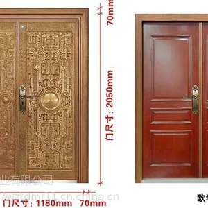 ***铸铝子母门,就在帝虎门业