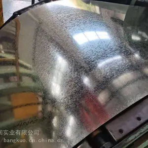 浙江嘉兴湖州现货供应邯钢唐钢建筑用DX51D SGH340/440 275g有花高强镀锌板 结构钢