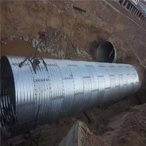 镀锌波纹涵管公路隧道波纹管安装技巧***货源地下管道过水涵洞