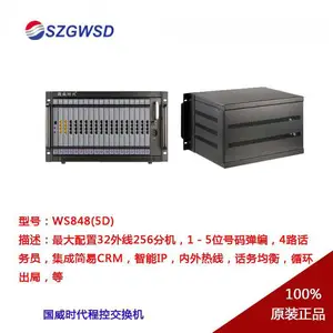 ����ʱ��WS848(5D)�͵绰����������֧��32����256�ֻ�