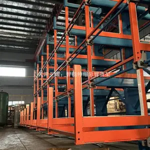 正耀智能伸缩式管材货架 钢材库6S管理 省空间 绿色降本增效