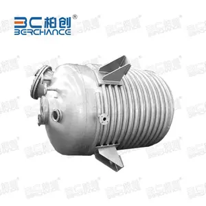 柏创源头厂家 高效不锈钢反应釜化工制药液体混合加热搅拌设备工业反应釜