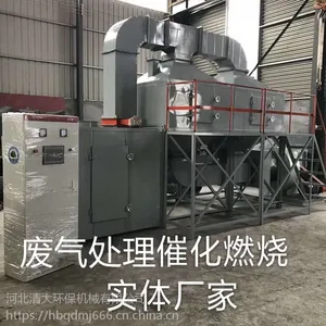 活性炭吸附脱附催化燃烧方案 河北清大环保