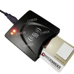 RFID双界面读卡器 PSAM卡读卡器 CPU卡桌面读写器 致客智能