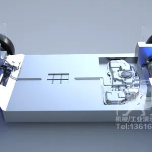 工业设计产品三维动画,工厂机械3D动画制作,机械装置工艺原理展示动画