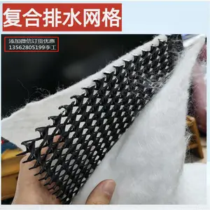 5一8mm 7mm土工复合排水网格 填埋场导气排水 排水网格销售