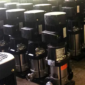 品能泵业立式多级泵最下面如何固定 家用不锈钢多级泵 立式多级泵泵体剖分形式
