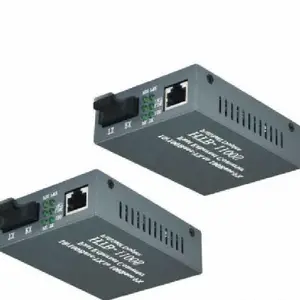 HTB-1100S HTB-1100S-AB 光纤收发器百兆单模双纤收发器光电转换器