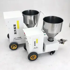 小型外墙真石漆喷涂机赫诚HCL-30机型小机身大动力送料30米