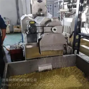 林阳双螺杆膨化低脂营养膨化谷物脆生产线