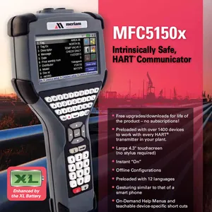 Meriam本安防爆型手持通讯器MFC5150xHART现场作业