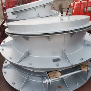 PMY型直径400mm铸铁拍门 DN800浮箱式钢制拍门