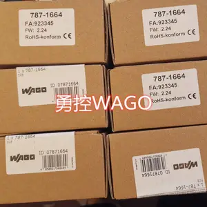 万可WAGO 787-1664和787-1668电源模块勇控现货