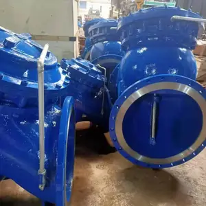 JD745X多功能水控制阀 隔膜式水泵控制阀 铸钢法兰控制阀