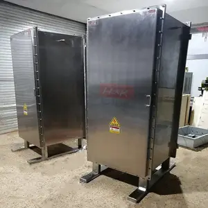 航坤不锈钢防爆机柜 印染污水处理防暴控制开关电源仪表配电箱