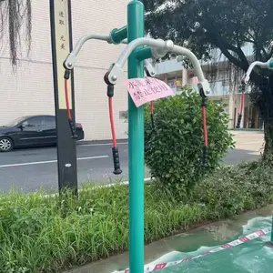 东山县健身器材_东山县室外健身路径_推拉组合训练器_双位大转轮